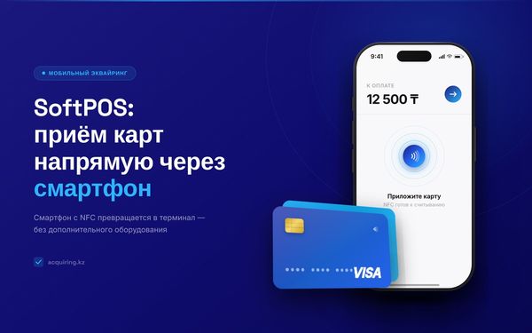 SoftPOS: приём карт напрямую через смартфон