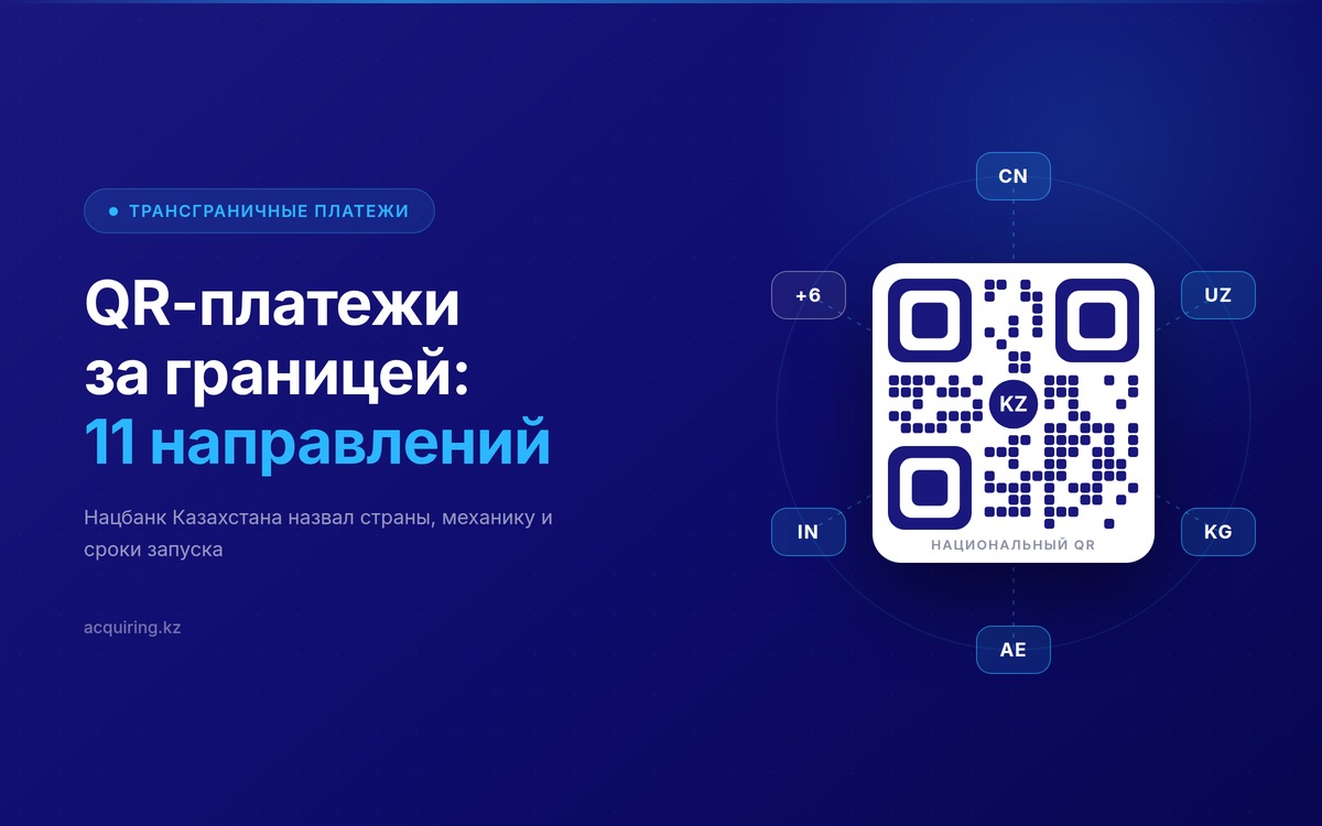 Трансграничные QR-платежи: Нацбанк работает над 11 направлениями
